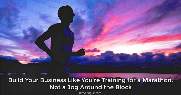 Build Your Business Like a Marathon Not a Jog