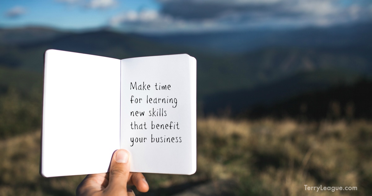 Make time for learning new skills