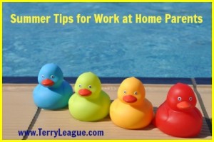 Summer Tips for Work at Home Parents