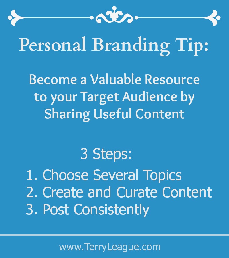 Personal Branding Tip - Share Useful Content