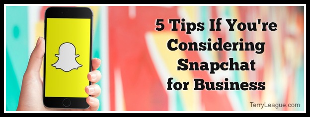 5 Tips for Snapchat