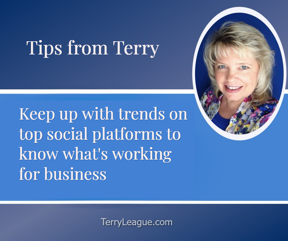 Keep up with social media trends for business
