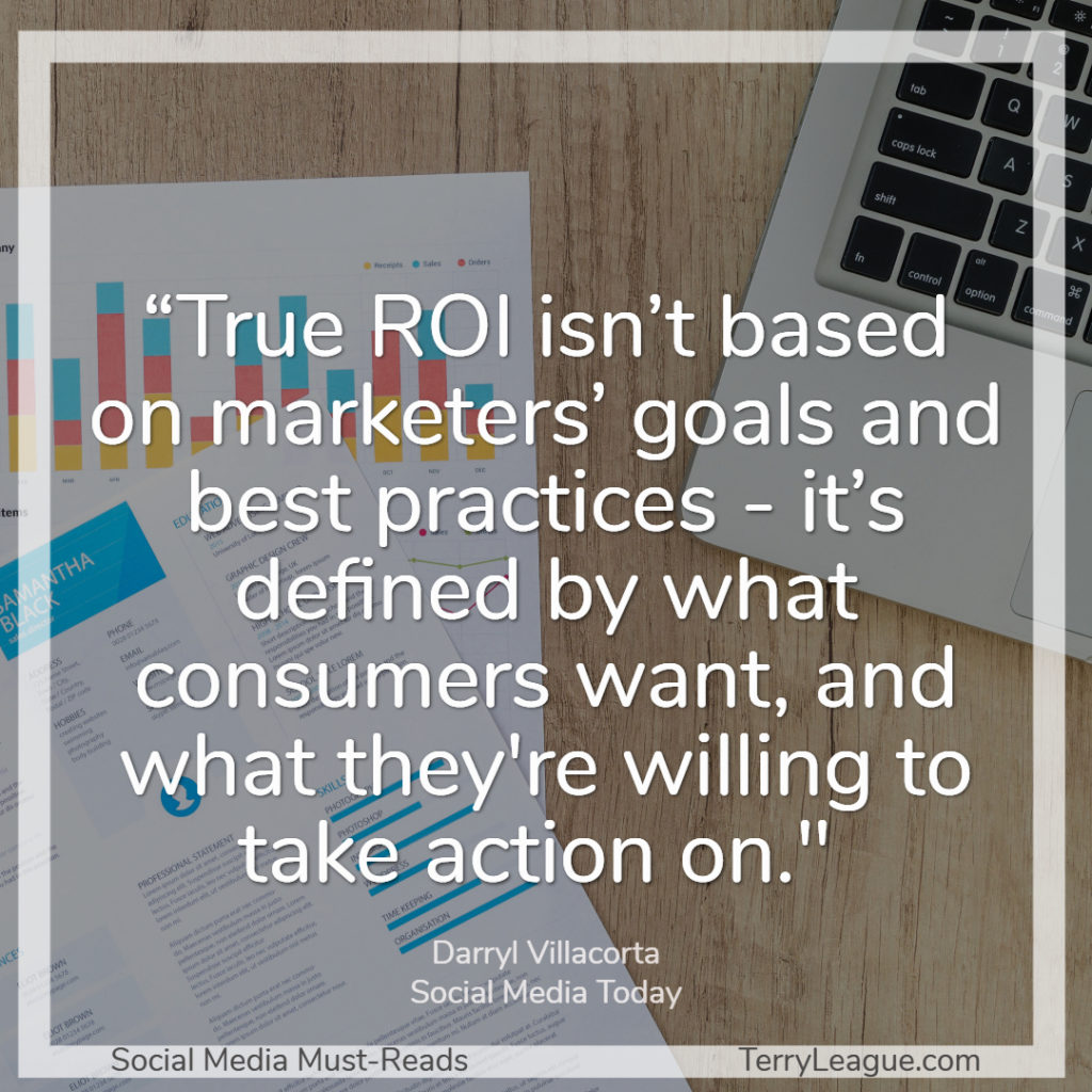True ROI on social media - learn more in this article